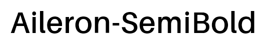 Aileron-SemiBold