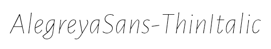 AlegreyaSans-ThinItalic