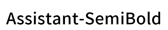 Assistant-SemiBold