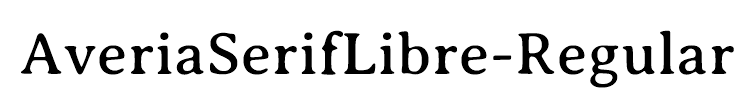 AveriaSerifLibre-Regular