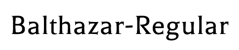 Balthazar-Regular