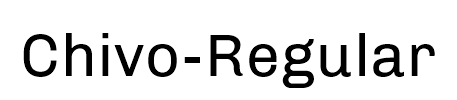 Chivo-Regular