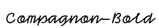 Compagnon-Bold