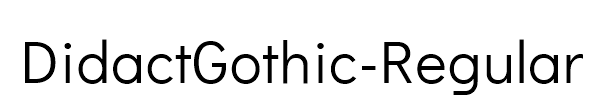 DidactGothic-Regular