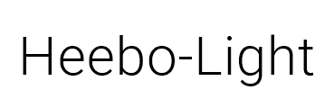 Heebo-Light