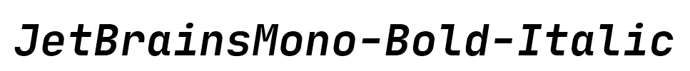 JetBrainsMono-Bold-Italic