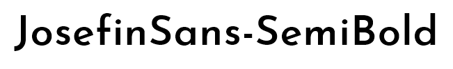 JosefinSans-SemiBold