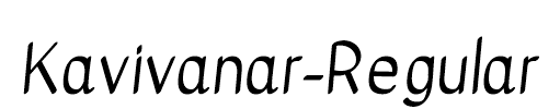 Kavivanar-Regular