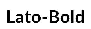 Lato-Bold