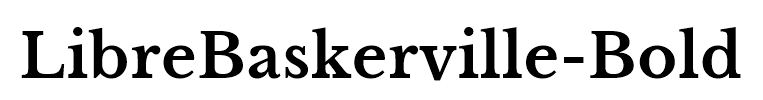 LibreBaskerville-Bold