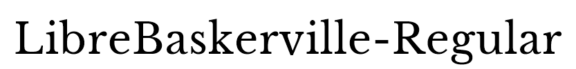 LibreBaskerville-Regular