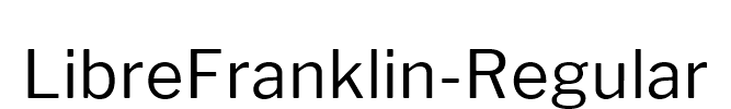LibreFranklin-Regular