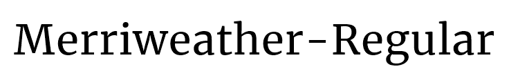 Merriweather-Regular