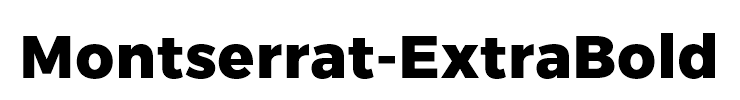 Montserrat-ExtraBold