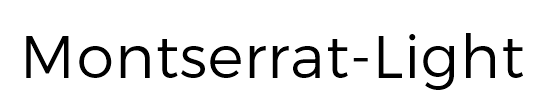 Montserrat-Light