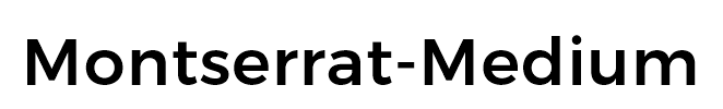 Montserrat-Medium