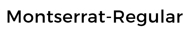Montserrat-Regular