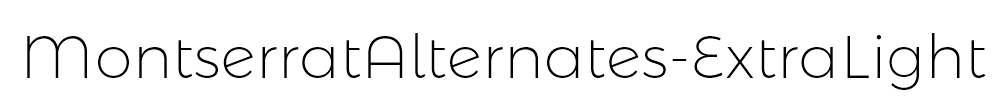 MontserratAlternates-ExtraLight