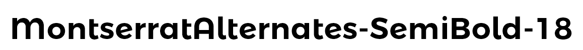 MontserratAlternates-SemiBold-18