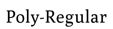 Poly-Regular