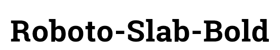 Roboto-Slab-Bold
