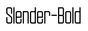 Slender-Bold