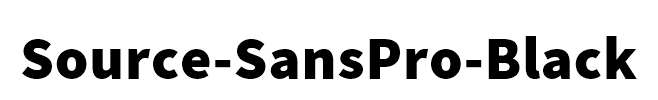 Source-SansPro-Black