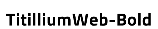 TitilliumWeb-Bold