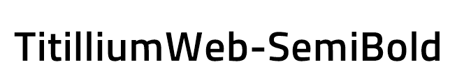 TitilliumWeb-SemiBold