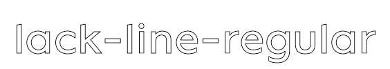 lack-line-regular