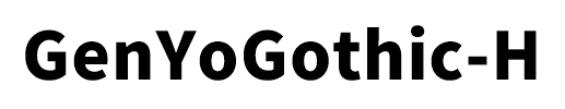 GenYoGothic-H