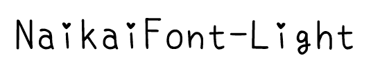 NaikaiFont-Light