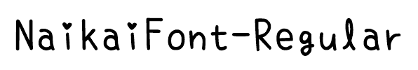 NaikaiFont-Regular