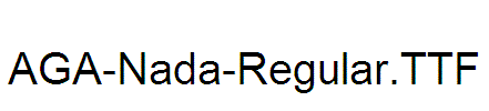 AGA-Nada-Regular