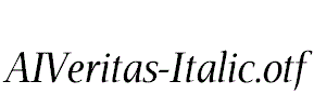 AIVeritas-Italic