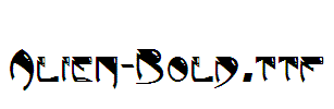 Alien-Bold