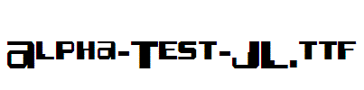 Alpha-Test-JL