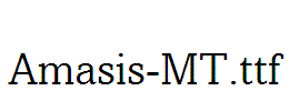 Amasis-MT