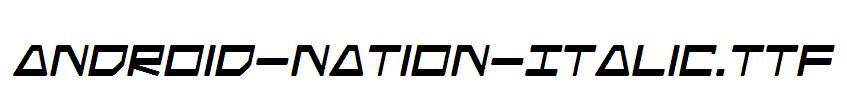 Android-Nation-Italic