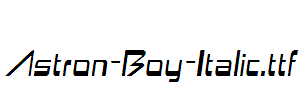 Astron-Boy-Italic