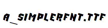 a_SimplerFnt