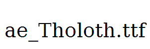 ae_Tholoth