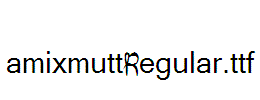 amixmuttRegular