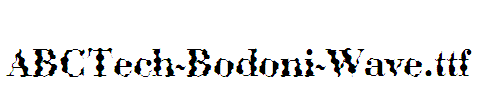 ABCTech-Bodoni-Wave