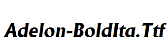 Adelon-BoldIta