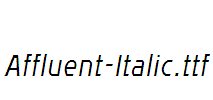 Affluent-Italic