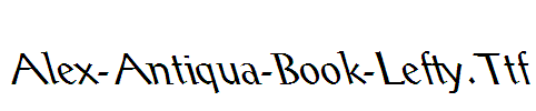 Alex-Antiqua-Book-Lefty