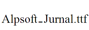 Alpsoft-Jurnal