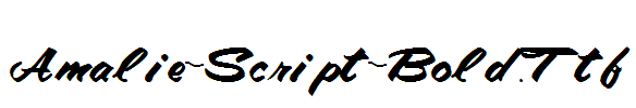 Amalie-Script-Bold