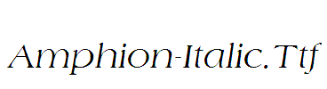 Amphion-Italic